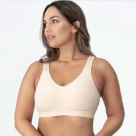 Plus-size S-3XL Premium ShaperBra Women Shaper Bra Sexy Bright Lingerie Female Underwear (Option: S-Beige)